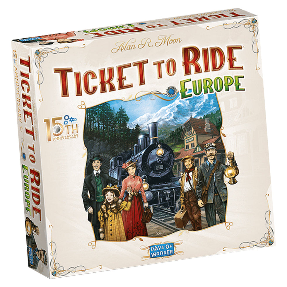 BG - Ticket to Ride: Europe, 15th Anniversary Edition - EN