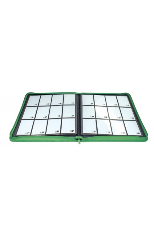 UP - Binder: PRO 12-Pocket Zippered-Green