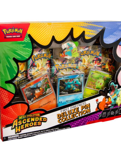 PKM - PKM - Pokémon TCG: Mega Evolution 2.5 - "Ascended Heroes" First Partners Deluxe Pin Collection - ESP