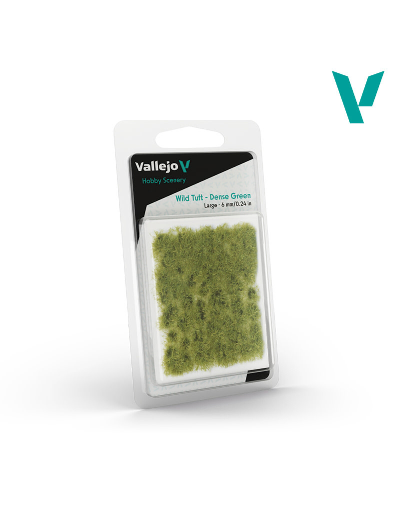 VAL - Scenery: Wild Tuft- Dense Green, Large (6 mm. / 0,24 in.)
