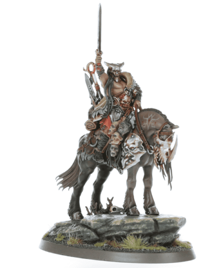 WS - AoS - STD: DARKOATH CHIEFTAIN ON WARSTEED