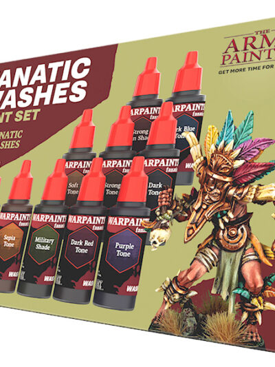 TAP - Warpaint: Fanatic Washes Paint Set (10 washes)