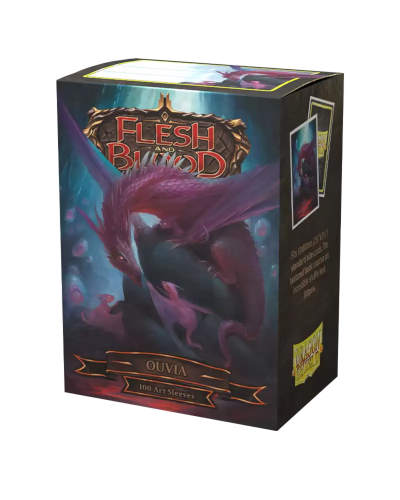 Dragon Shield Sleeves: Standard Matte - Flesh & Blood: Ouvia - Art (100 ct.)