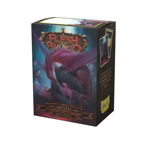 Dragon Shield Sleeves: Standard Matte - Flesh & Blood: Ouvia - Art (100 ct.)