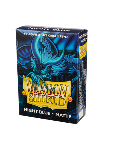 Dragon Shield Sleeves: Japanese- Matte Night Blue (60 ct.)