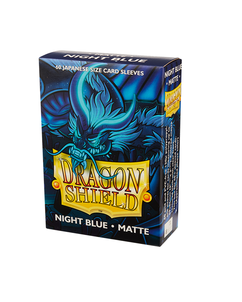 Dragon Shield Sleeves: Japanese- Matte Night Blue (60 ct.)