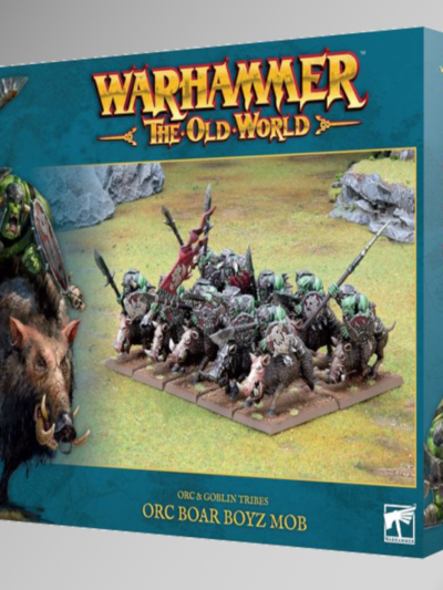 WS - OLW - ORC & GOBLIN TRIBES: ORC BOAR BOYZ MOB