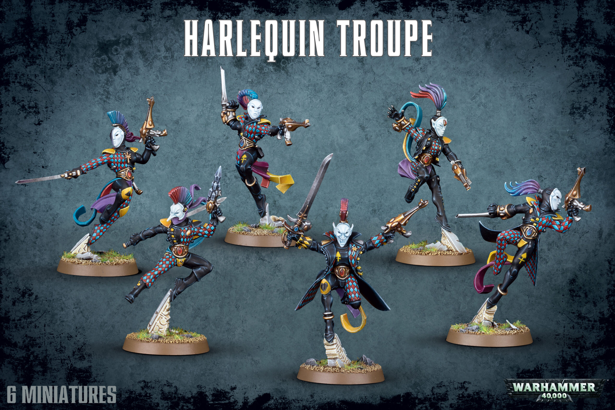 WS - Warhammer 40K - AELDARI: HARLEQUIN TROUPE