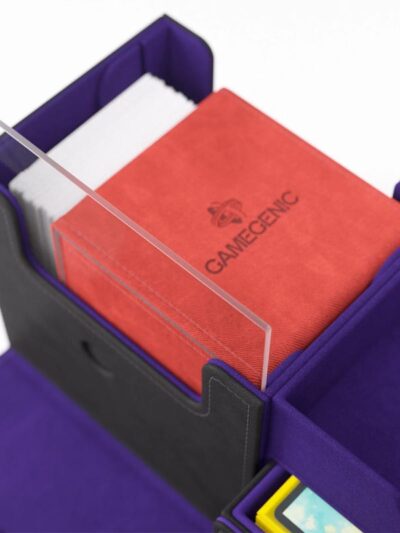 Gamegenic - Deck Box - The Academic 133+ XL Black/Purple