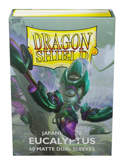 Dragon Shield Sleeves: Japanese DUAL- Matte Eucalyptus 'Lehel' (60 ct.)