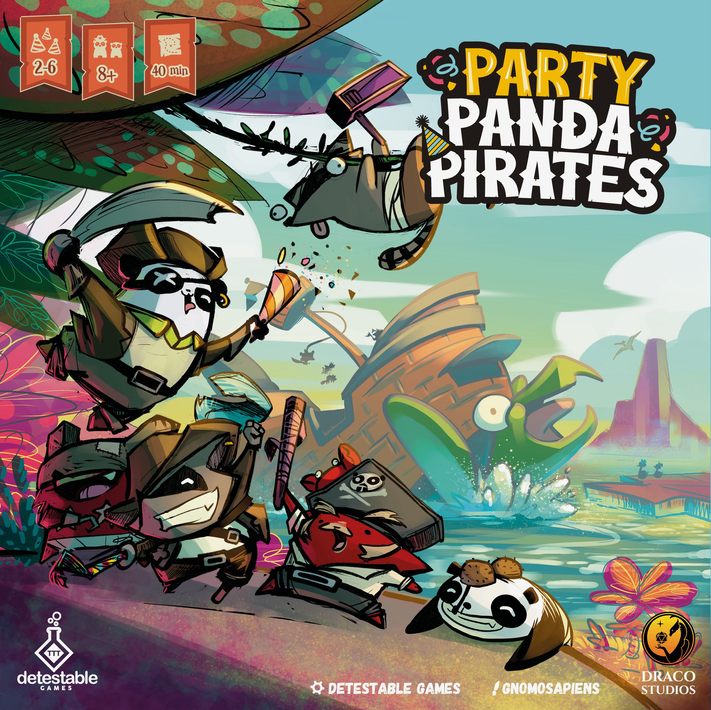 BG - Party Panda Pirates - ESP