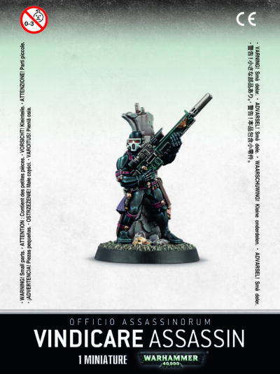 WS - Warhammer 40,000 - OFFICIO ASSASSINORUM VINDICARE ASSASSIN
