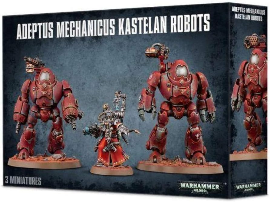 WS - Warhammer 40,000 - ADEPTUS MECHANICUS: KASTELAN ROBOTS