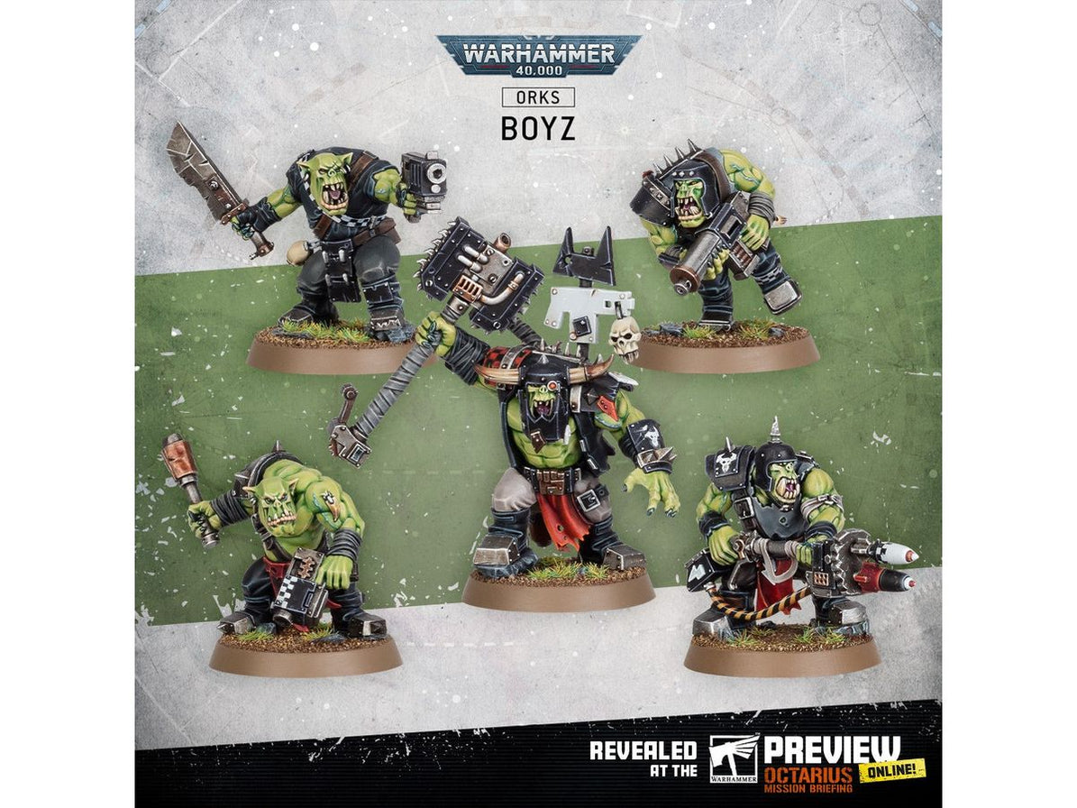 WS - Warhammer 40K - Orks Boyz