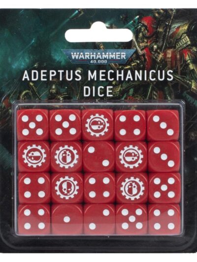WS - WARHAMMER 40000: ADEPTUS MECHANICUS DICE