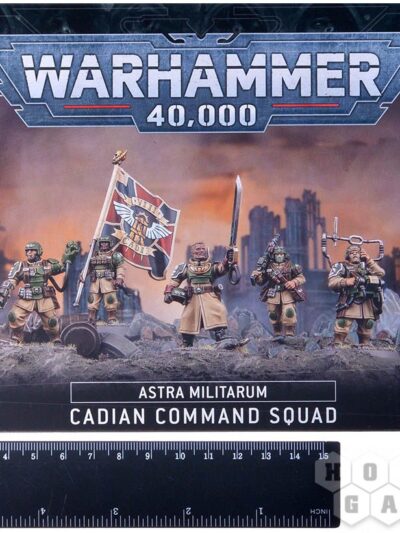 WS - Warhammer 40,000 - Astra Militarum - Cadian Command Squad - EN