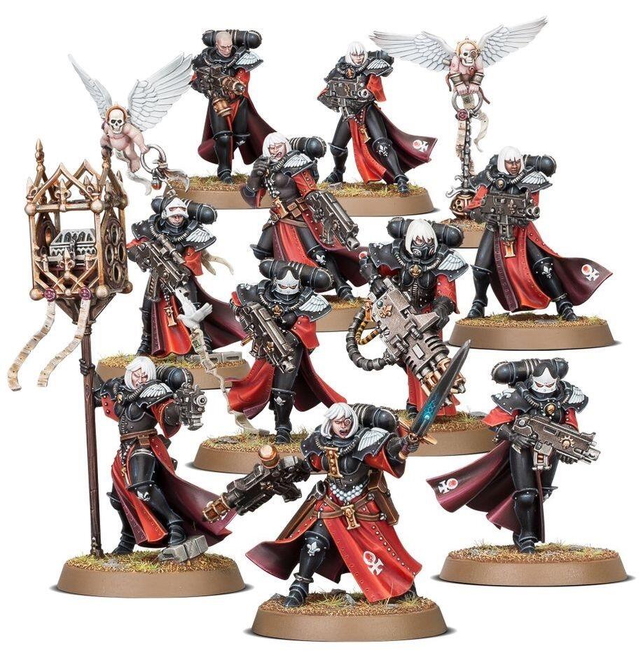 WS - Warhammer 40K - ADEPTA SORORITAS: BATTLE SISTERS SQUAD