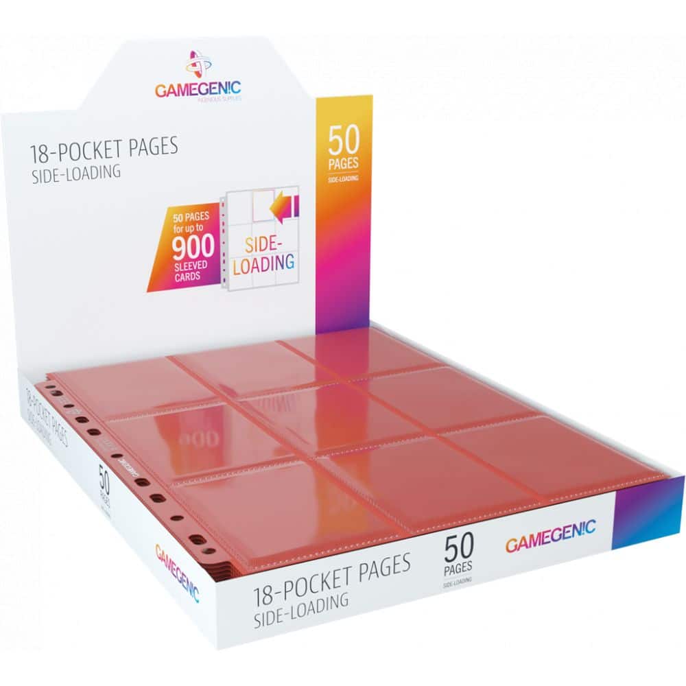 Gamegenic - Sideloading 18 - Pocket Red - PAQ 50 units