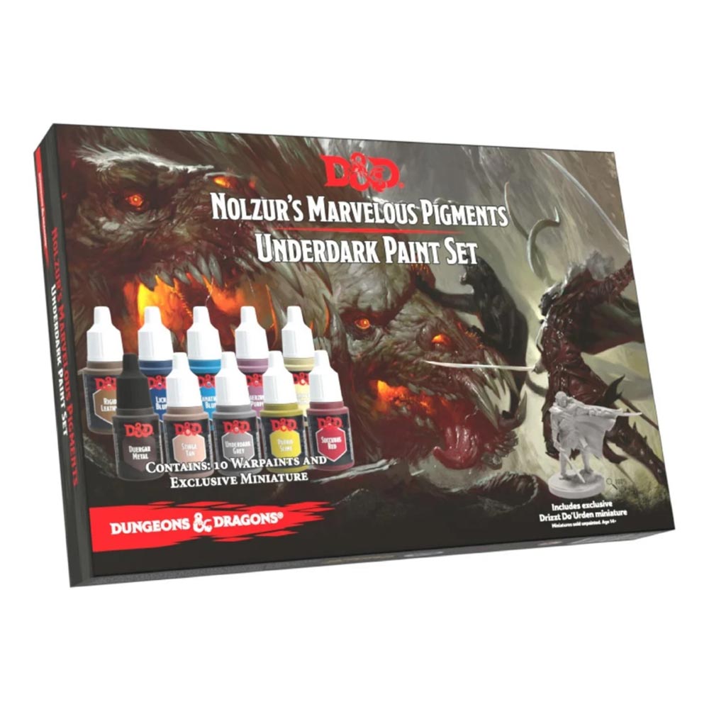 TAP - Paint Set: D&D 5th Edition- Nolzur’s Marvelous Pigments- Underdark Paint Set
