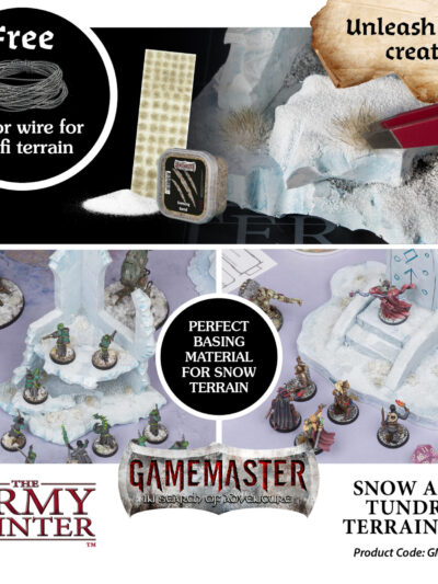 TAP - Gamemaster: Terrain Kit- Snow & Tundra Terrain Kit