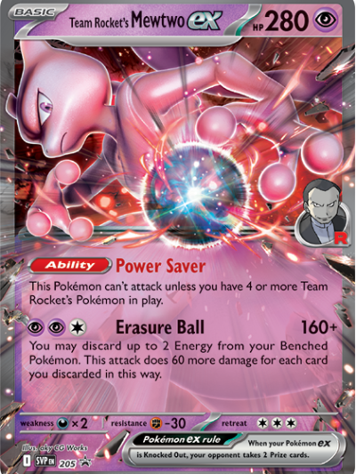 PKM - Pokemon TCG: Team Rocket’s Mewtwo ex - ENG