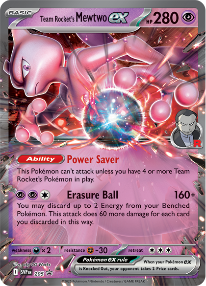 PKM - Pokemon TCG: Team Rocket’s Mewtwo ex - ENG
