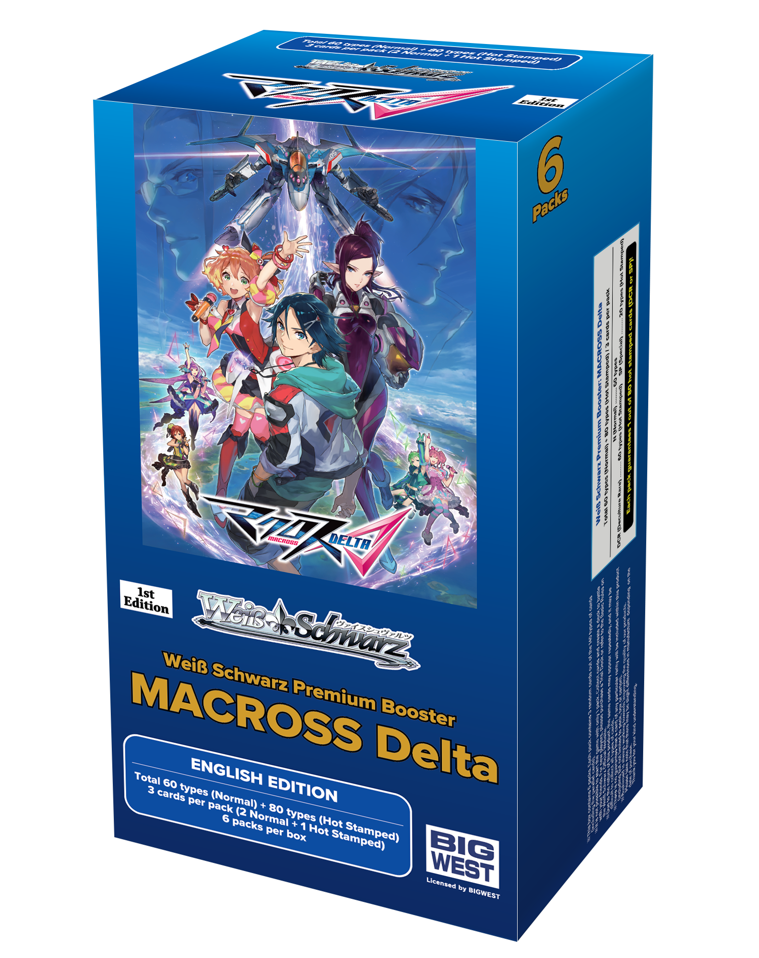 TCG - Weiss Schwarz - Weiss Schwarz: MACROSS Delta Premium Booster Box - ENG