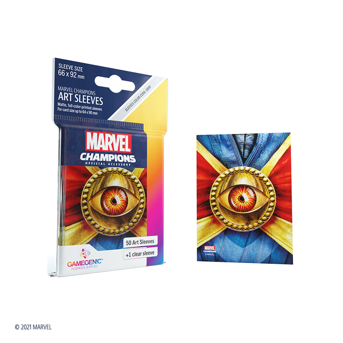 Gamegenic - Marvel Champions Art Sleeves - Sleeves: Doctor Strange