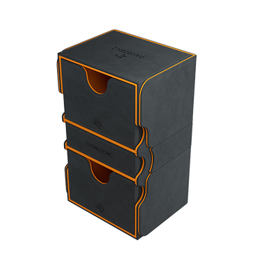Gamegenic Deck Box: Stronghold 200+ XL Convertible (Black/Orange)