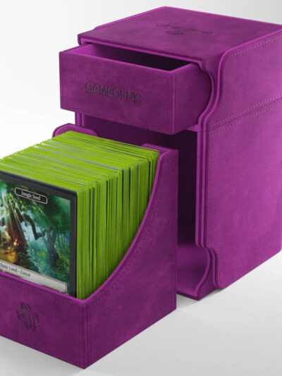 GameGenic - Deck Box: Watchtower 100+ Convertible (Purple)