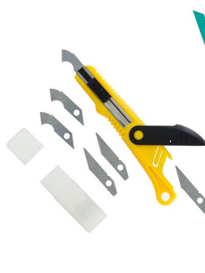 VAL - Tools: Plastic Cutter Scriber Tool & 5 Spare Blades