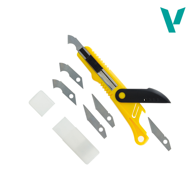 VAL - Tools: Plastic Cutter Scriber Tool & 5 Spare Blades