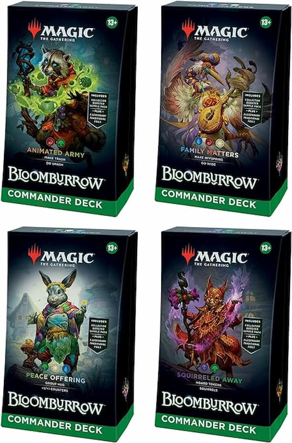 MTG - Magic the Gathering: "Bloomburrow" Commander deck - ING