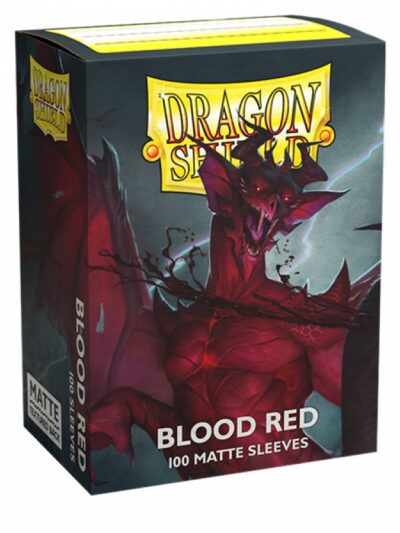 Dragon Shield Sleeves: Standard- Matte Blood Red 'Simurag' (100 ct.)