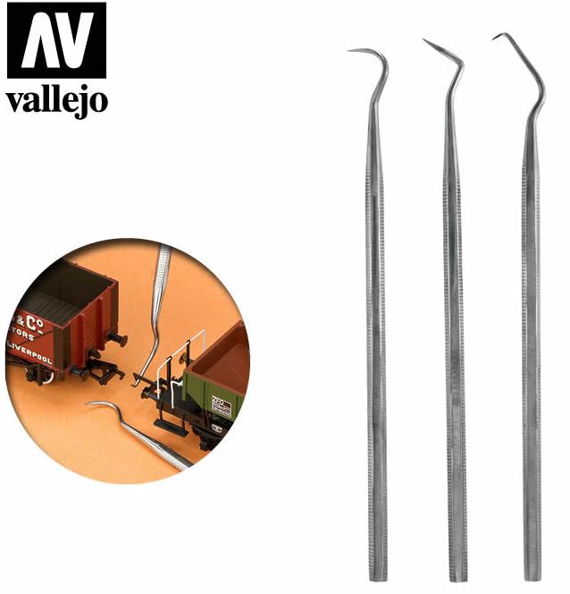 VAL - Tools: Set Of 3 Stainless Steel Probes