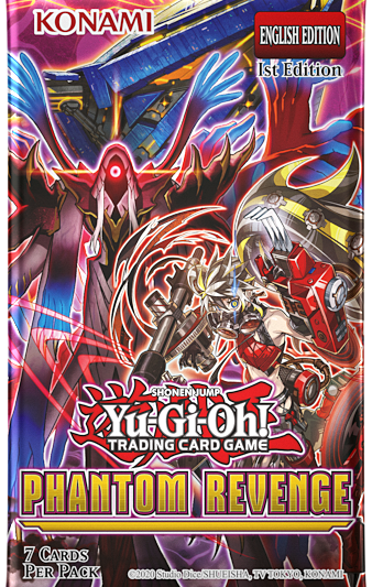 YGO - Yu-Gi-Oh! TCG "Phantom Revenge" Booster PACK- ING