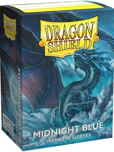 Dragon Shield Sleeves: Standard - Matte Midnight Blue (100 ct.)
