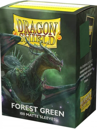 Dragon Shield Standard Sleeves Matte - Forest Green (100 ct.)