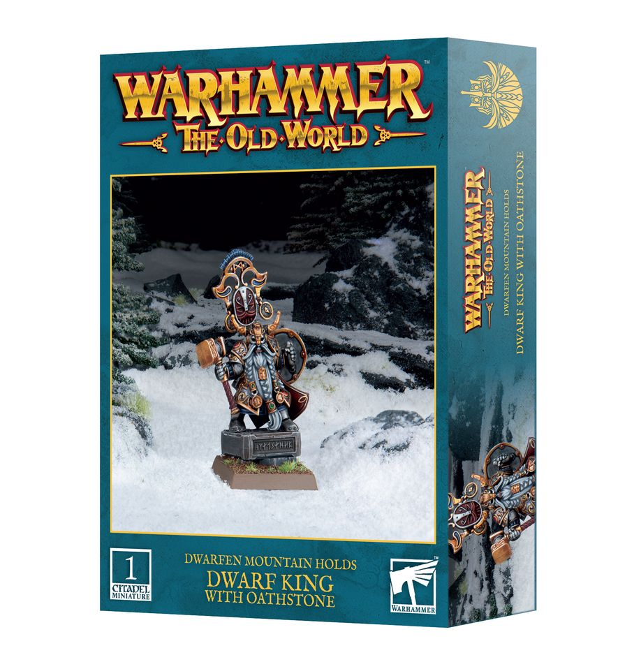 WS - OLW - DWARFEN HOLDS: DWARF KING WITH OATHSTONE
