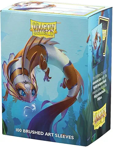 Dragon Shield Sleeves: Standard- Brushed 'The Cinderfin' Art (100 ct.), Limited Edition