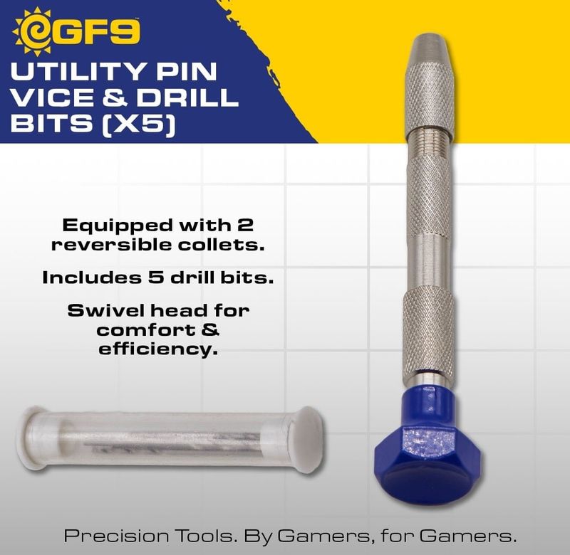 GF9 - Tool: "Utility" Pin Vice & Drill Bits