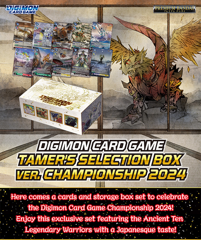 TCG - Digimon TCG: Tamer Selection box ver. Championship 2024 - ENG