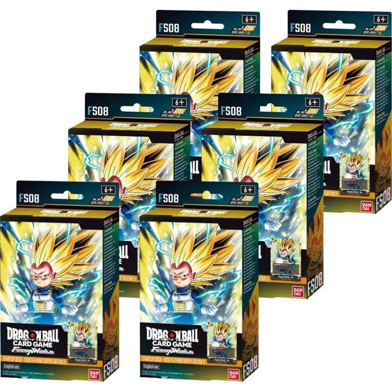DBS - DBS TCG: Fusion World Starter Deck Display 06 (FS08) - ENG
