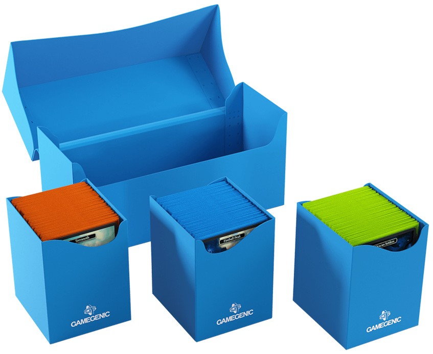 Gamegenic - Triple Deck Holder 300+ XL Blue