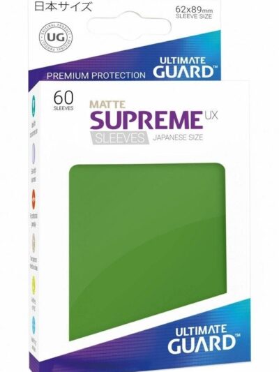 UG - Supreme UX Sleeves Japanese Size Matte- Green (60)