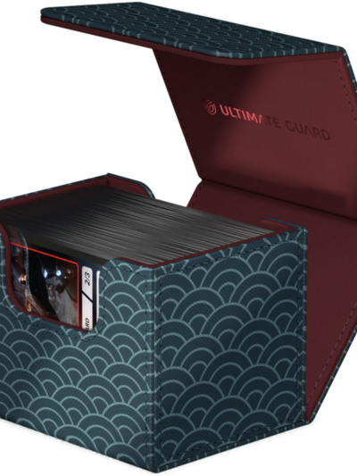 UG - Deck Case: Sidewinder 100+ Shogun’s Journey - Part 2: Seigaiha (Dark Blue / Dark Red)
