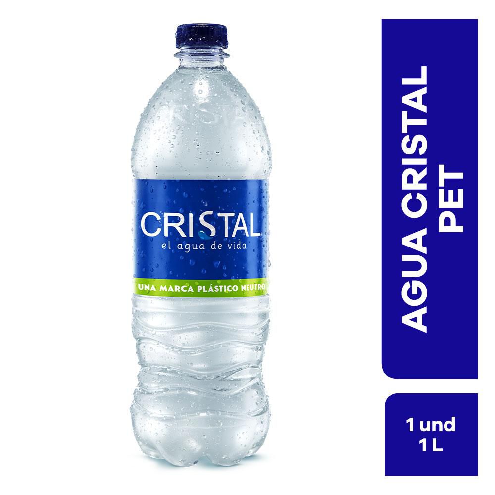 Food-Gaseosa: Cristal Agua 1000ml