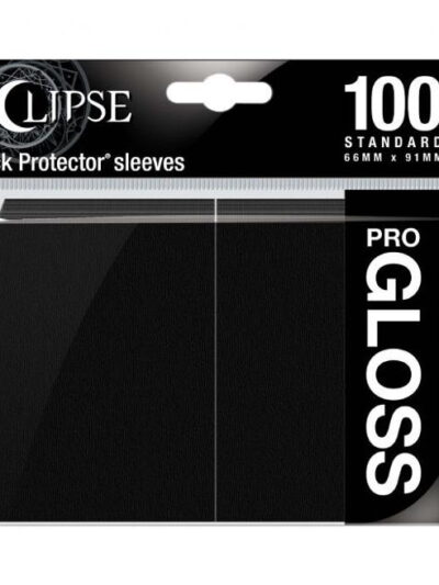 UP - Ultra Pro Eclipse Gloss Standard Sleeves: Black