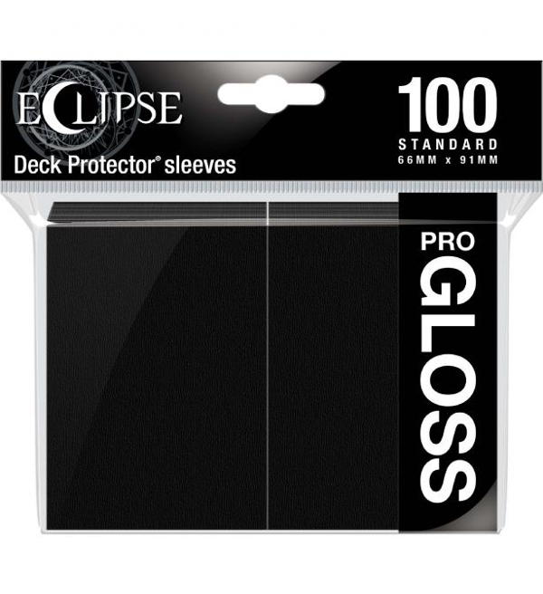 UP - Ultra Pro Eclipse Gloss Standard Sleeves: Black