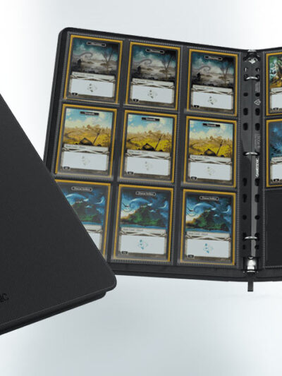 Game Genic - Zip-Up Ring-Binder Slim: Black